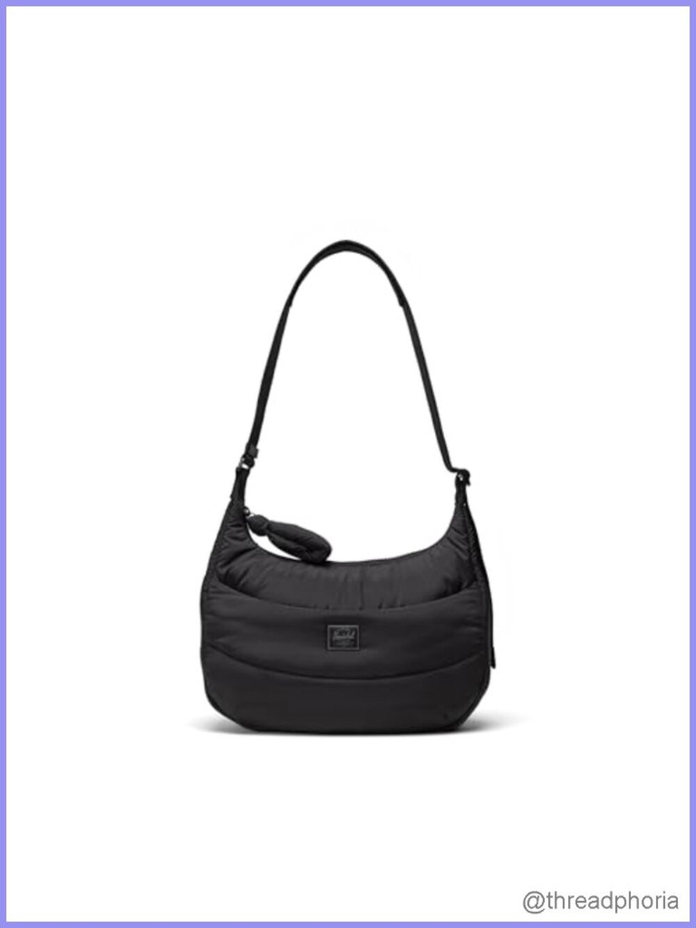 Herschel Yara Shoulder Bag Recycled EcoSystem Sling Black